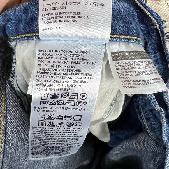 Levi’s 515 bootcut mid rise blue jeans - Picture 4 of 9
